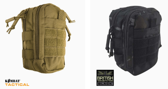 Kombat UK Splitter Pouch - Coyote or BTP Black